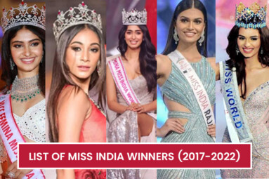 List of Miss India Winners (2017-2022)