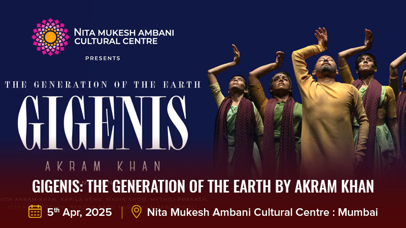 GIGENIS the generation of the Earth by Akram Khan