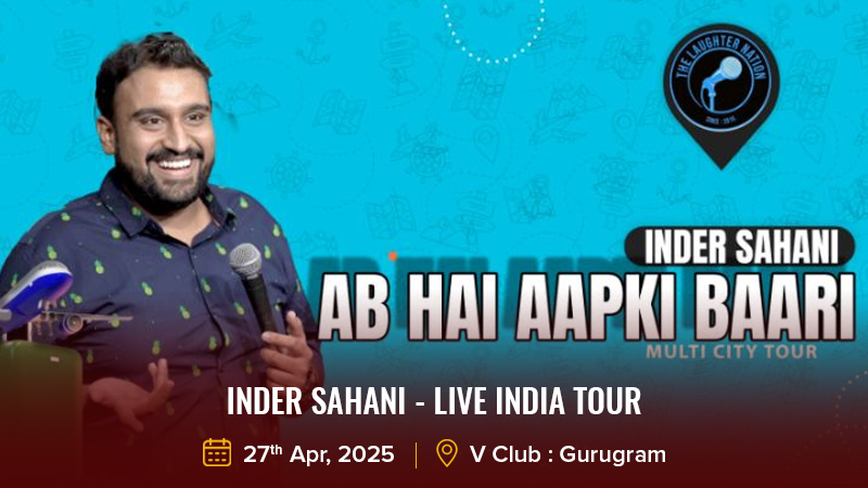 Inder Sahani - Live India Tour