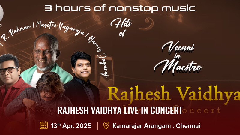 Rajhesh Vaidhya Live in Concert