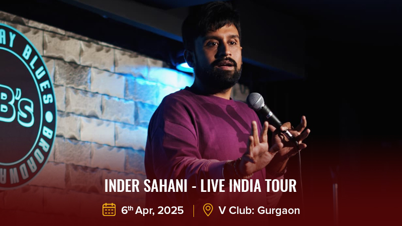 Inder Sahani - Live India Tour