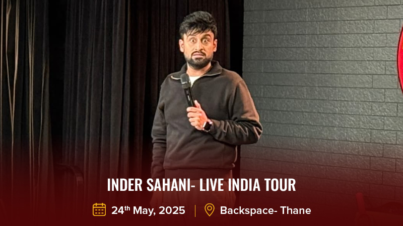 Inder Sahani- Live India Tour