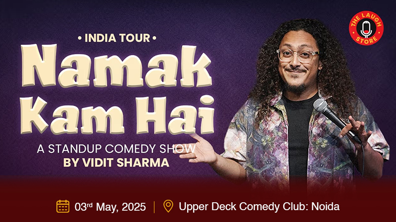 Vidit Sharma, a comedian and former radio jockey with a serious case of anger issues, sees the entire world as one big problem. Armed with a mic and his fiery temper, he’s ready to rant it all out on stage. Don’t worry—it’s hilarious, not hazardous! His goal? Make you laugh, vent a little, and maybe (just maybe) afford a visit to a club... oops, we mean therapy!