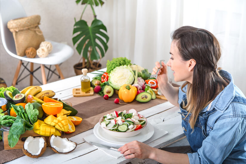 Balanced Diet for Hair