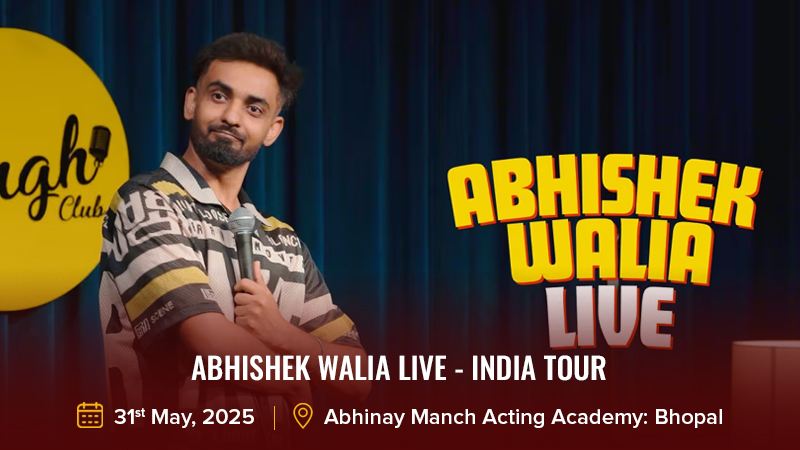Abhishek Walia LIVE - India Tour