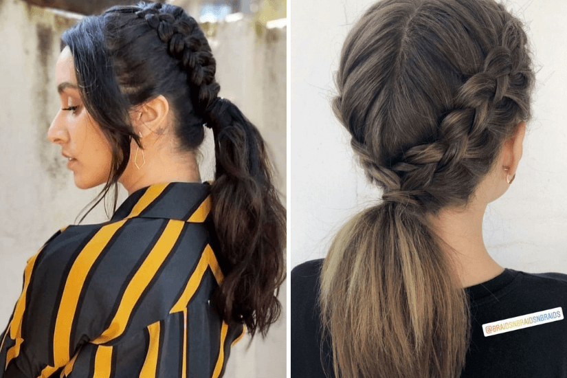 Braided hairstyle