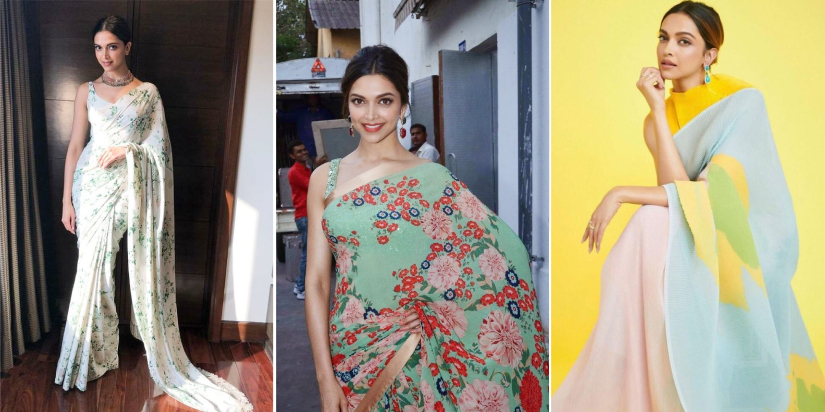 Deepika Padukone’s Saree Remix