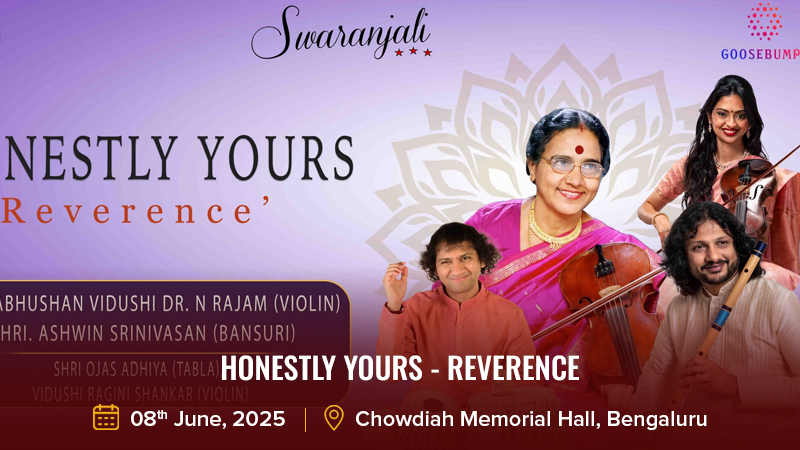 HONESTLY YOURS - REVERENCE