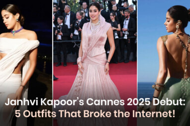 Janhvi Kapoor’s Cannes 2025 Debut: 5 Outfits That Broke the Internet!