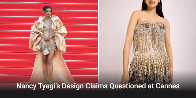 Nancy Tyagi called out for allegedly not designing her own Cannes 2025 outfit