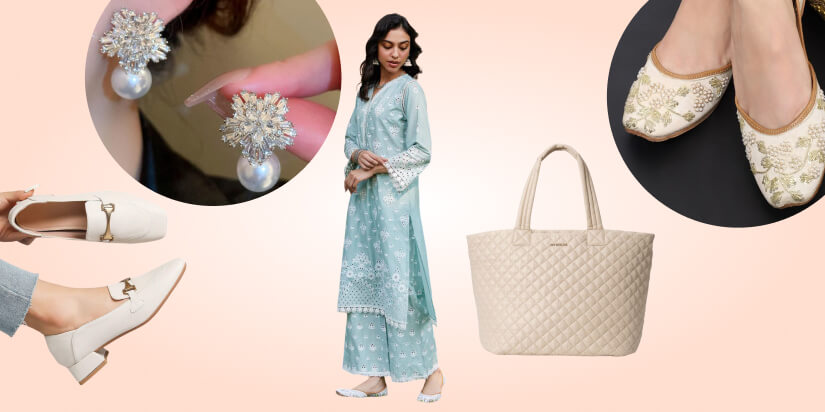 Office Glam_ Kurta with Wide-Leg Trousers