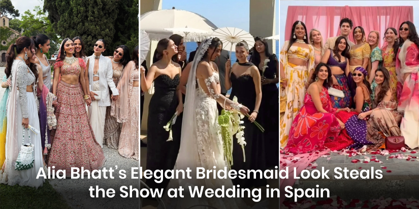 Alia Bhatt’s Elegant Bridesmaid Look