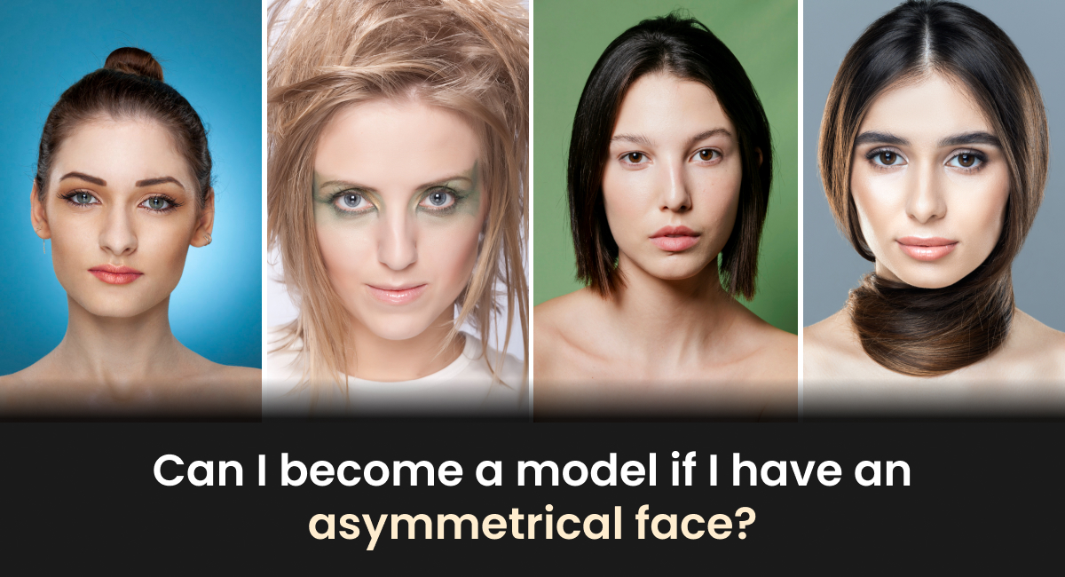 Asymmetrical face LINKEDIN
