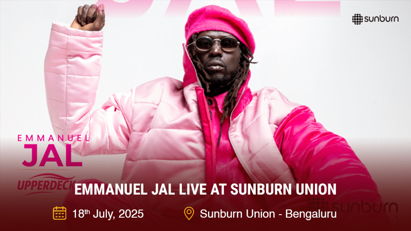 Emmanuel Jal live at Sunburn Union