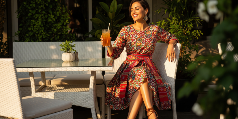 Kurti-as-a-Tunic-Dress