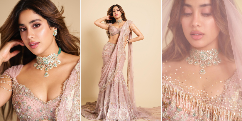 Janhvi’s Reflections_ Elegance with Ease