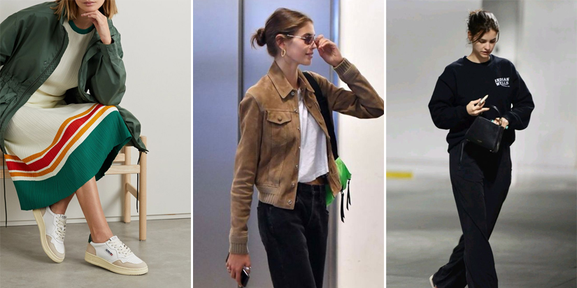 Sneakers with unique colors