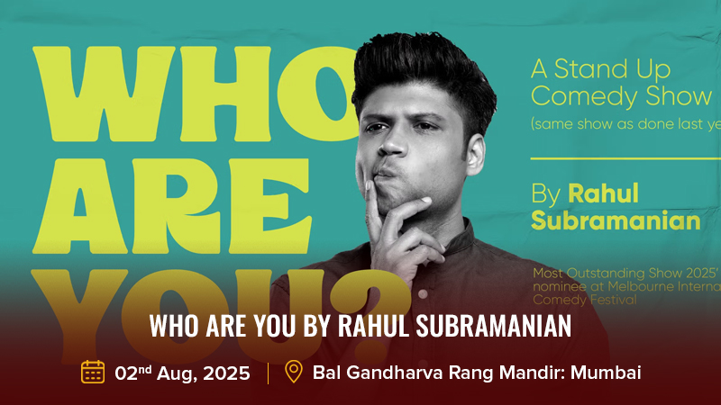 Who Are You by Rahul Subramanian