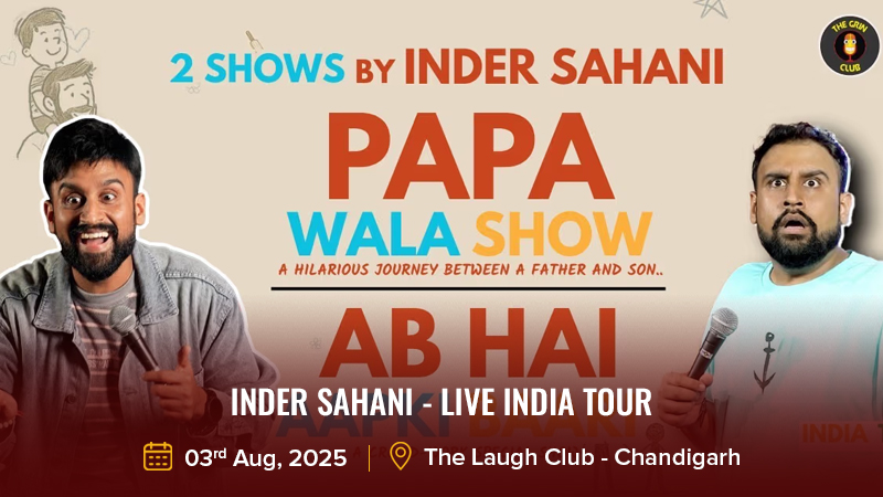 Inder Sahani – Live India Tour