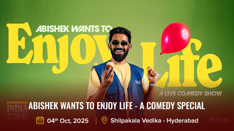 Abishek Wants to Enjoy Life 4th oct - A Comedy Special