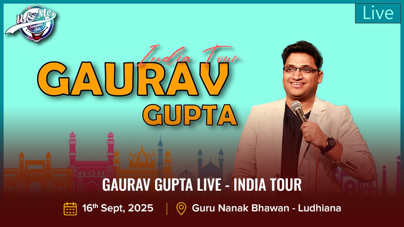 Gaurav Gupta Live - India Tour 16th Aug