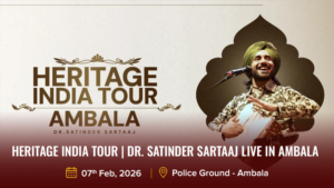 Heritage India Tour | Dr. Satinder Sartaaj Live In Ambala