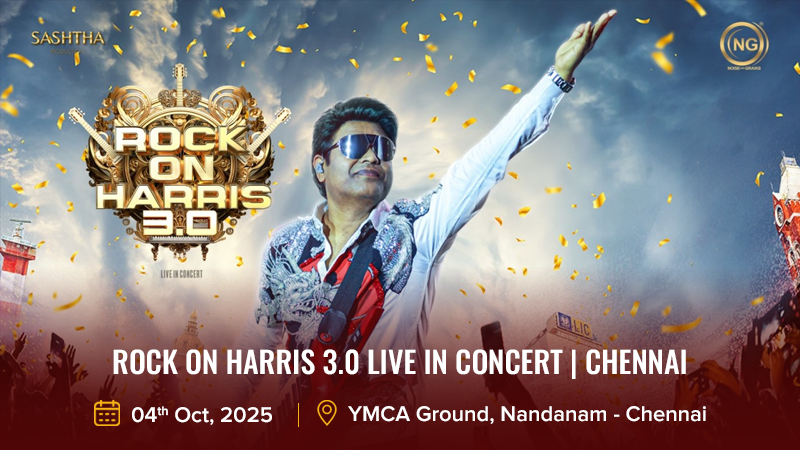 Rock On Harris 3.0 Live In Concert _ Chennai