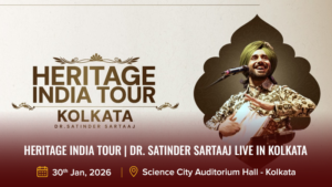 Heritage India Tour _ Dr. Satinder Sartaaj Live In Kolkata