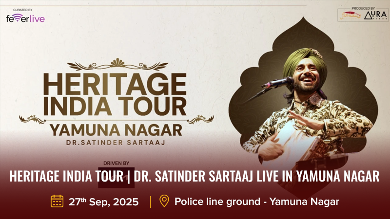 Heritage India Tour _ Dr. Satinder Sartaaj Live In Yamuna Nagar