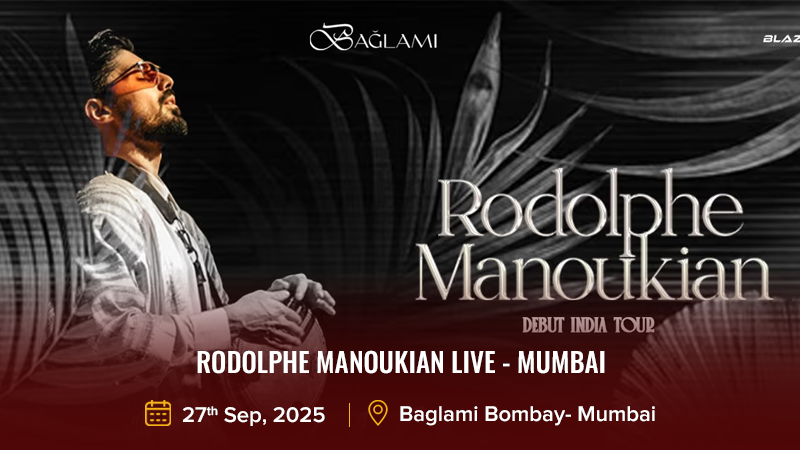 Rodolphe Manoukian Live - Mumbai