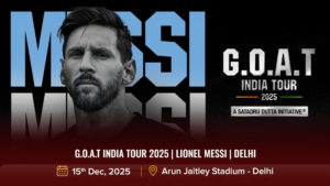 G.O.A.T India Tour 2025 _ Lionel Messi _ Delhi