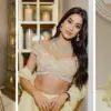 Janhvi Kapoor Butter Yellow Lehenga