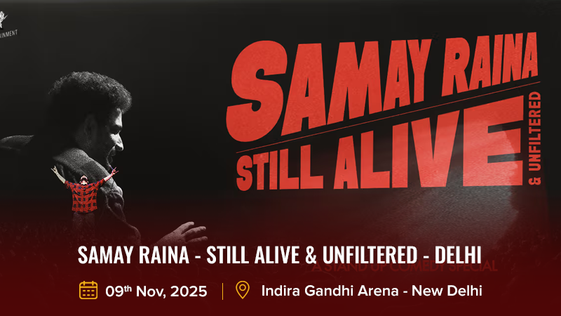 Samay Raina - Still Alive & Unfiltered - Delhi