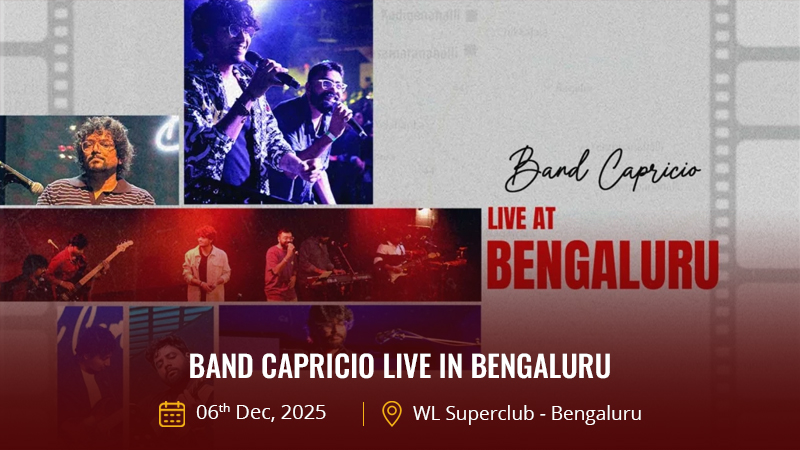 Band Capricio Live in Bengaluru