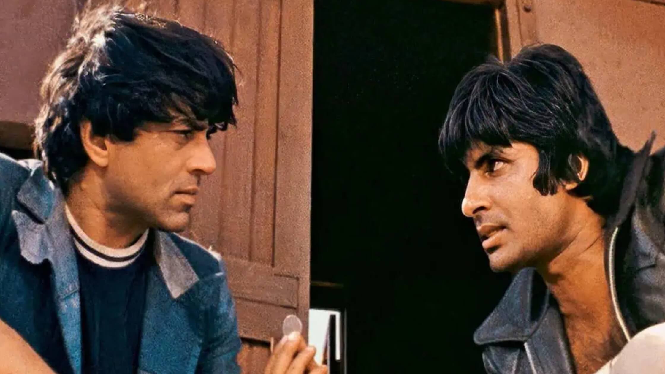 Dharmendra and Amitabh Bacchan in Sholay