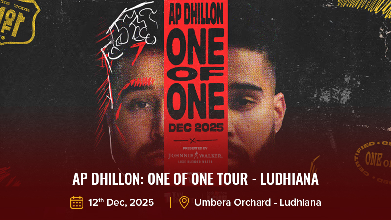 AP Dhillon: One Of One Tour - Ludhiana