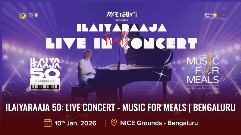 Ilaiyaraaja 50_ Live Concert - Music for Meals _ Bengaluru