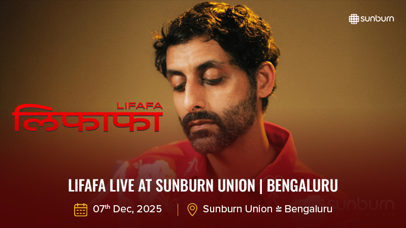 Lifafa live at Sunburn Union Bengaluru