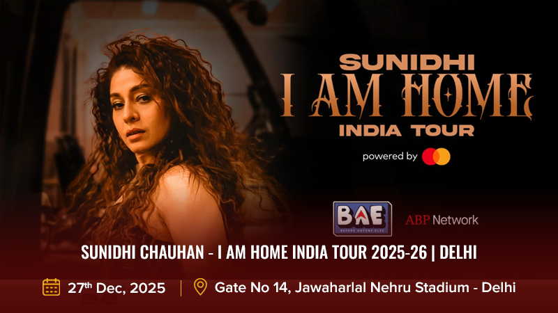 Sunidhi Chauhan - I Am Home India Tour 2025-26 _ Delhi