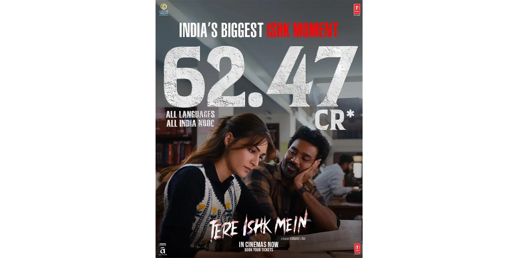 Tere Ishk Mein Box Office
