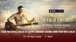 Sitar for Mental Health by Rishab Rikhiram Sharma India Tour 2026 | Delhi