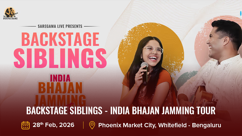 Backstage Siblings - India Bhajan Jamming Tour