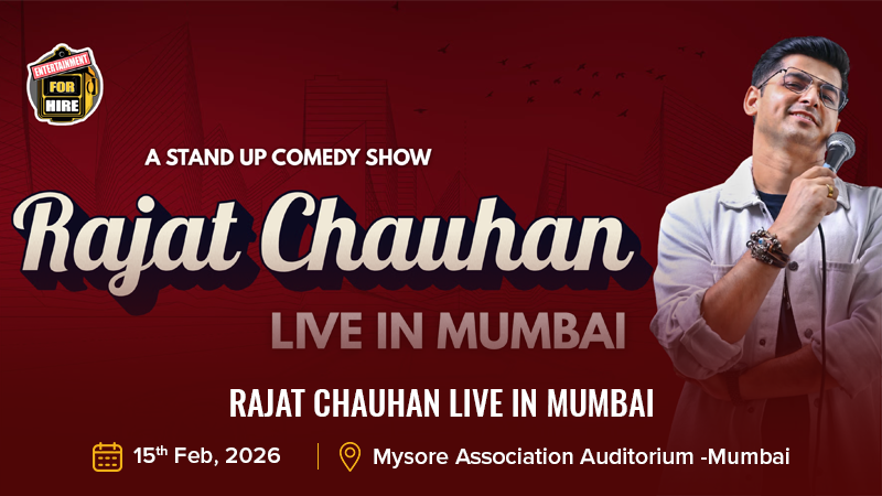 Rajat Chauhan LIVE in MUMBAI