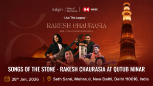 Songs of The Stone - Rakesh Chaurasia at Qutub Minar